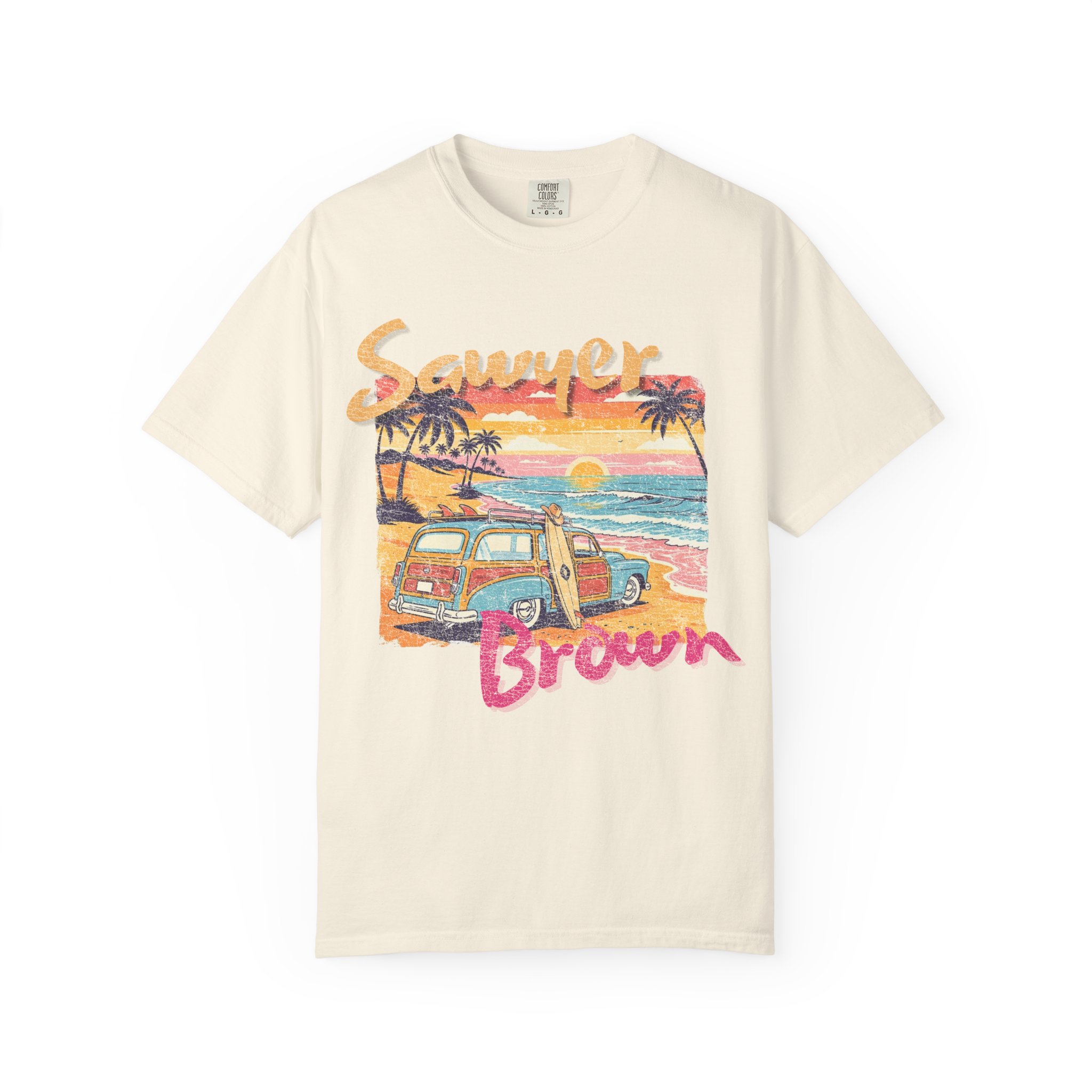 Sawyer Brown Retro Beach T-Shirt